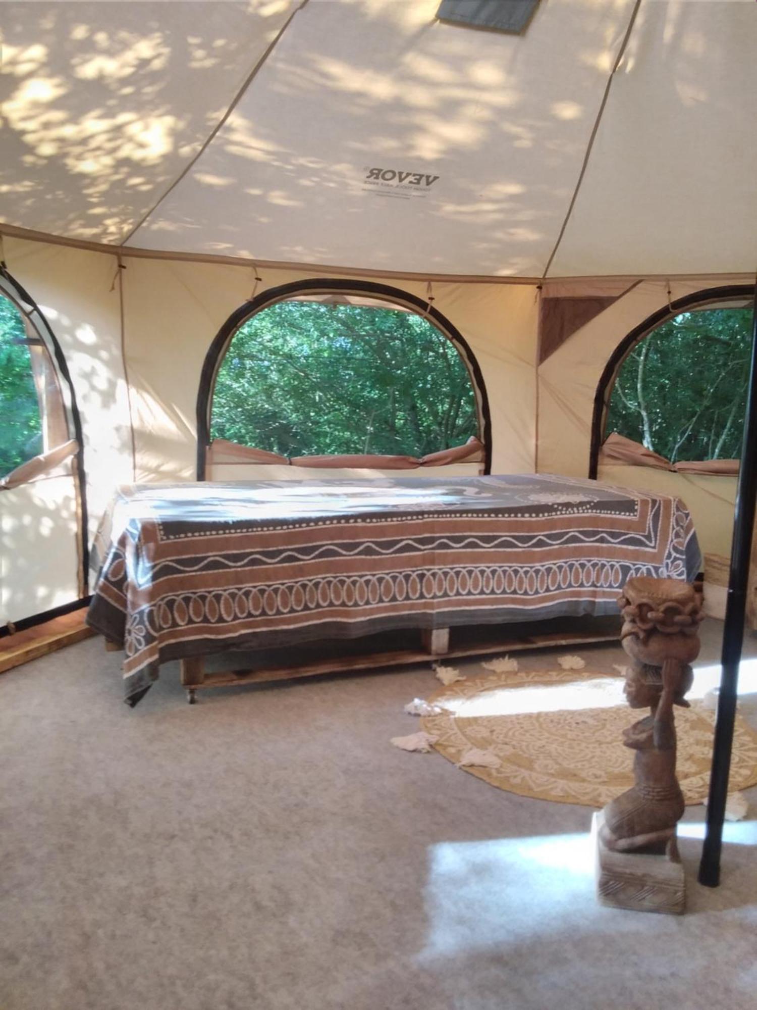 Tente Safari Lodge Dans Foret Luxuriante Vielle-Tursan Luaran gambar