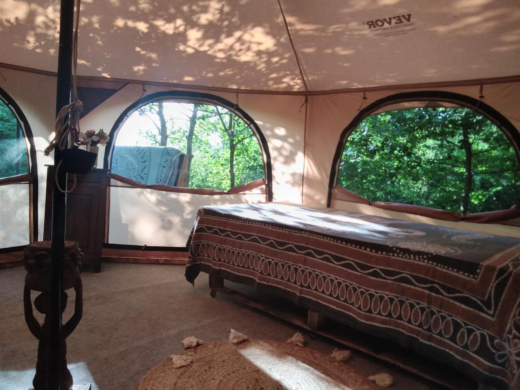 Tente Safari Lodge Dans Foret Luxuriante Vielle-Tursan Luaran gambar