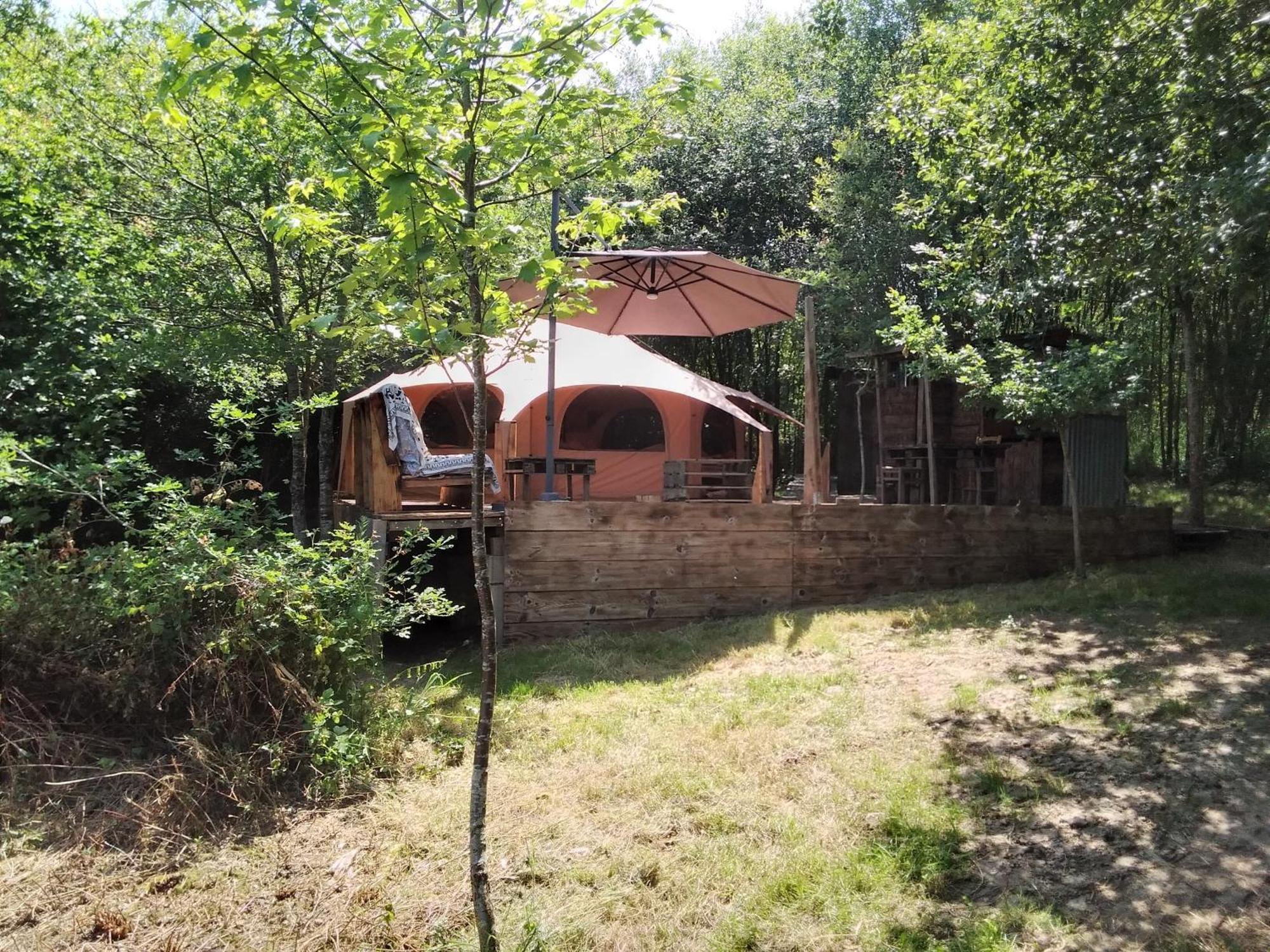 Tente Safari Lodge Dans Foret Luxuriante Vielle-Tursan Luaran gambar
